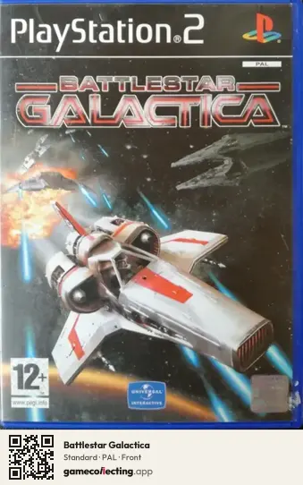Battlestar Galactica PlayStation 2, PAL box front