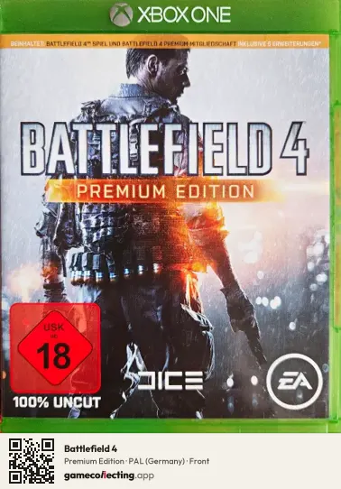 Battlefield 4 Xbox One, Germany box front