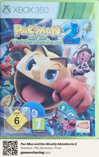 Pac-Man and the Ghostly Adventures 2 Xbox 360, Germany box front