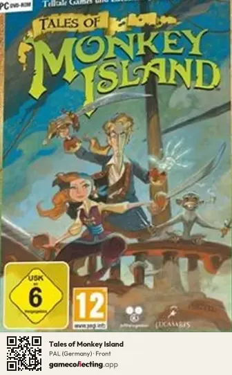 Tales of Monkey Island Computer, Germany box front