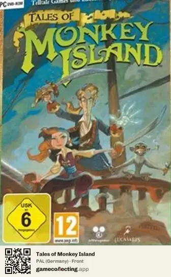 Tales of Monkey Island Computer, Germany box front