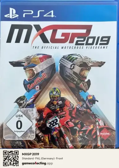 MXGP 2019 PlayStation 4, Germany box front