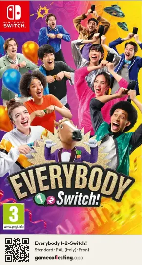 Everybody 1-2-Switch! Nintendo Switch, Italy box front