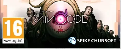 Master Detective Archives: RAIN CODE, the PEGI square on its front