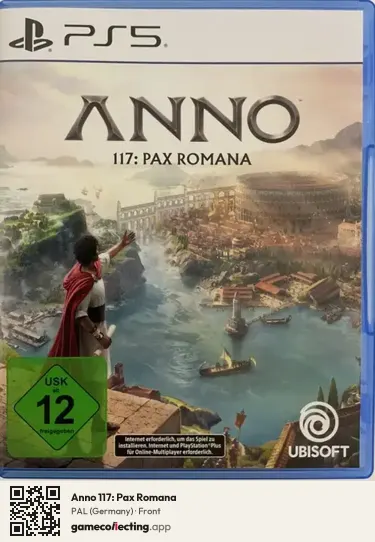 Anno 117: Pax Romana PlayStation 5, Germany box front