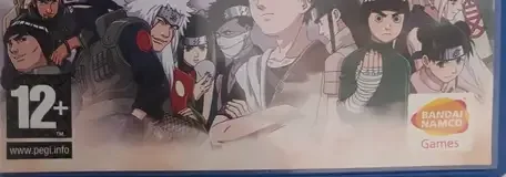 Naruto: Ultimate Ninja, the PEGI square on its front