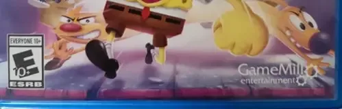 Nickelodeon All-Star Brawl, the ESRB box on its front