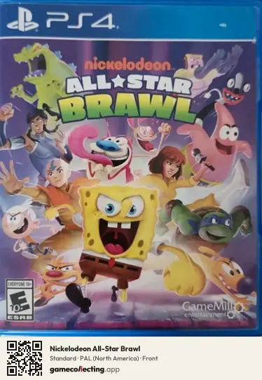 Nickelodeon All-Star Brawl PlayStation 4, North America box front