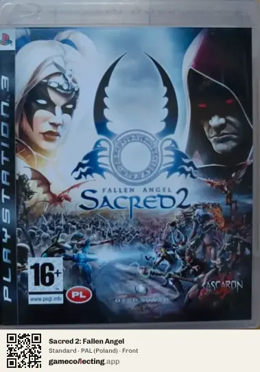 Sacred 2: Fallen Angel PlayStation 3, Poland box front