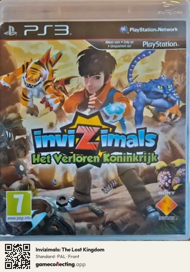 Invizimals: The Lost Kingdom PlayStation 3, PAL box front
