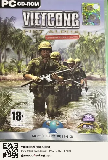 Vietcong: Fist Alpha Computer, Italy box front