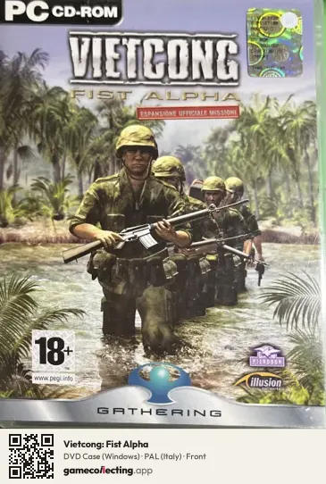 Vietcong: Fist Alpha Computer, Italy box front
