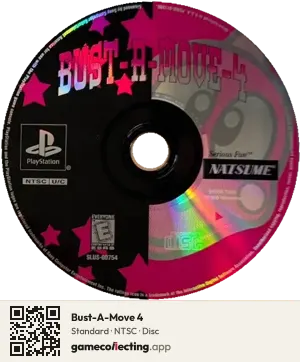 Bust-A-Move 4 PlayStation, NTSC disc