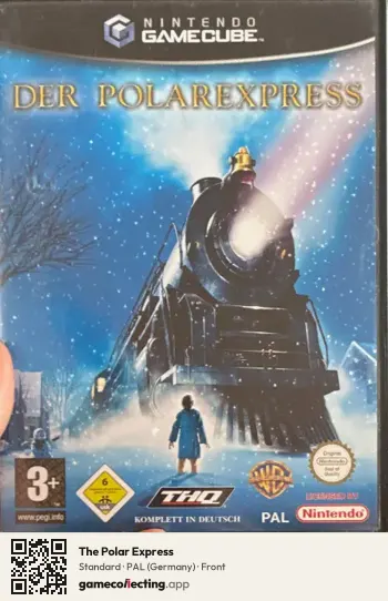 The Polar Express Nintendo GameCube, Germany box front