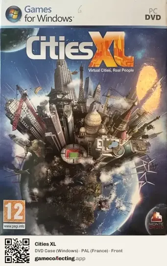 Cities XL Computer, France box front