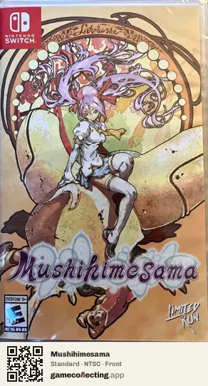 Mushihimesama Nintendo Switch, NTSC box front