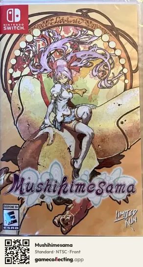 Mushihimesama Nintendo Switch, NTSC box front