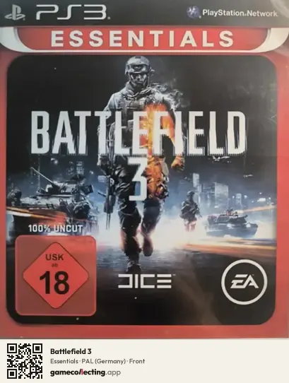 Battlefield 3 PlayStation 3, Germany box front