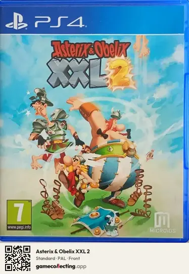 Asterix & Obelix XXL 2 PlayStation 4, PAL box front