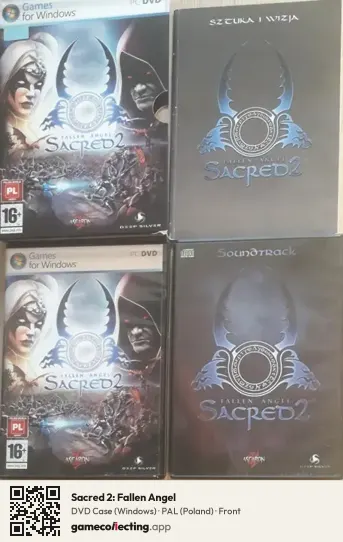 Sacred 2: Fallen Angel Computer, Poland box front