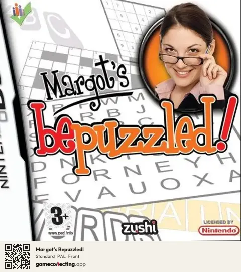 Margot's Bepuzzled! Nintendo DS, PAL box front