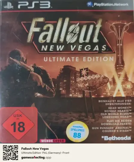 Fallout: New Vegas PlayStation 3, Germany box front