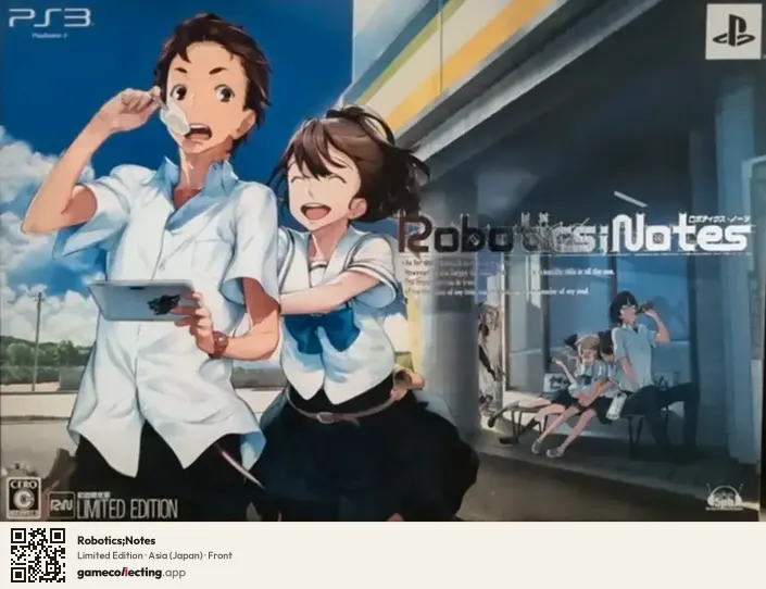 Robotics;Notes PlayStation 3, Asia box front