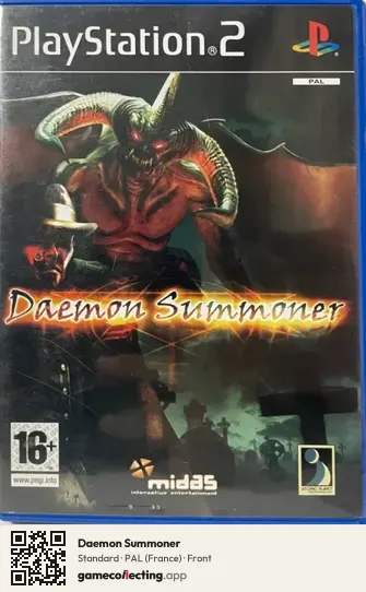 Daemon Summoner PlayStation 2, France box front