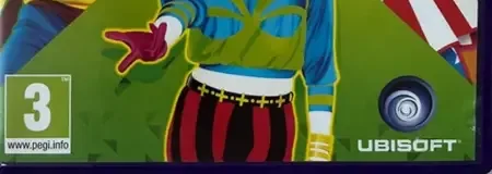 Just Dance 2015, the USK square on its front