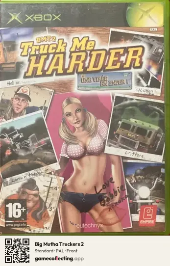 Big Mutha Truckers 2 Xbox, PAL box front