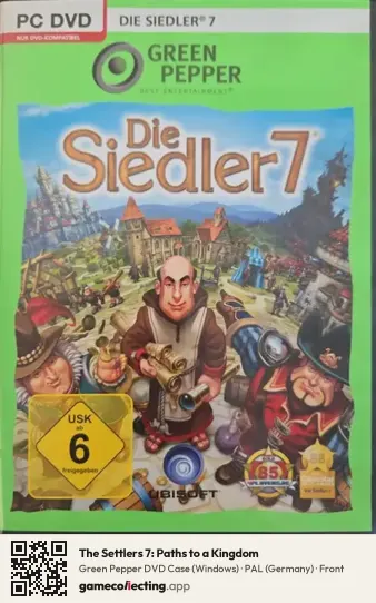 The Settlers 7: Paths to a Kingdom Computer, Germany box front