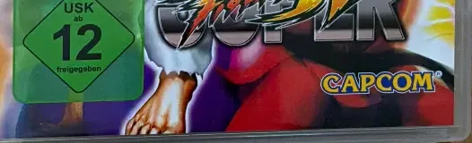 Super Street Fighter IV, the USK square on its front