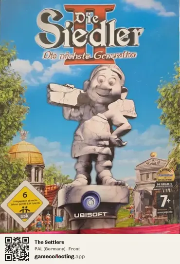 The Settlers Computer, Germany box front