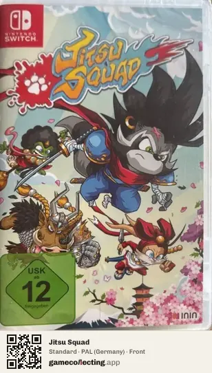 Jitsu Squad Nintendo Switch, Germany box front