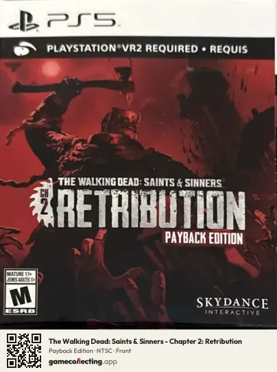 The Walking Dead: Saints & Sinners - Chapter 2: Retribution PlayStation 5, NTSC box front