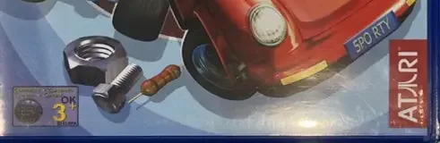 Micro Machines, the PEGI square on its front