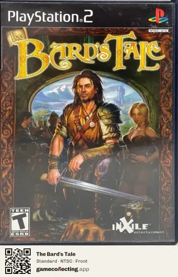 The Bard's Tale PlayStation 2, NTSC box front