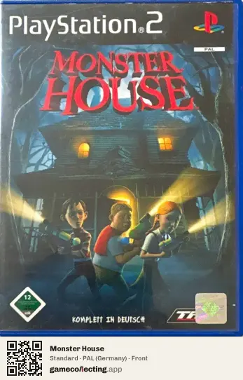 Monster House PlayStation 2, Germany box front