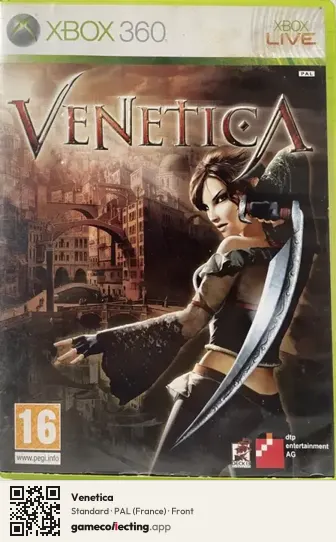 Venetica Xbox 360, France box front