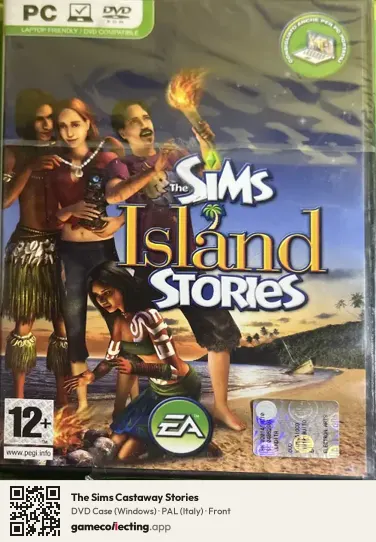 The Sims Castaway Stories Computer, Italy box front