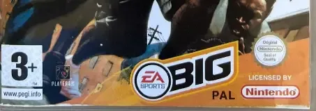 NFL Street, the PEGI square on its front