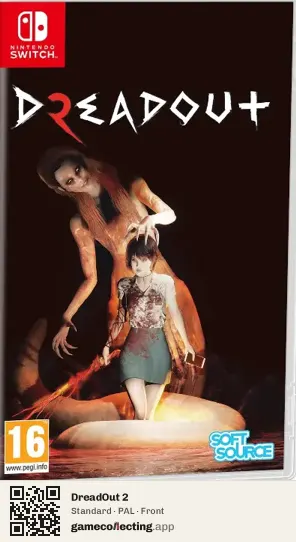 DreadOut 2 Nintendo Switch, PAL box front