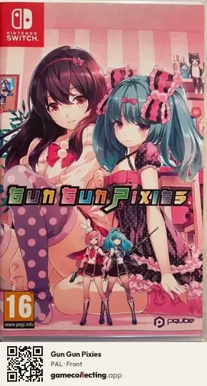 Gun Gun Pixies Nintendo Switch, PAL box front