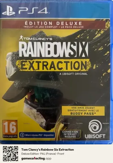 Tom Clancy's Rainbow Six Extraction PlayStation 4, France box front
