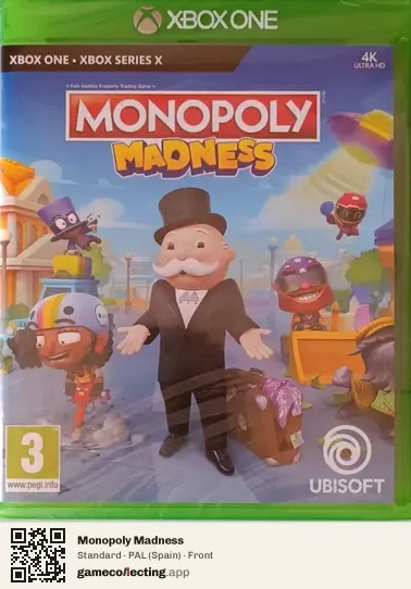 Monopoly Madness Xbox One, Spain box front