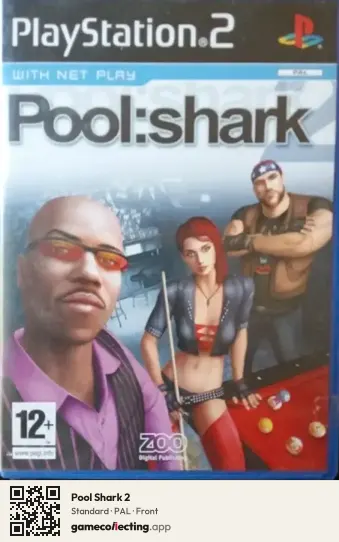 Pool Shark 2 PlayStation 2, PAL box front