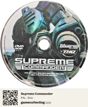 Supreme Commander Computer, PAL disc
