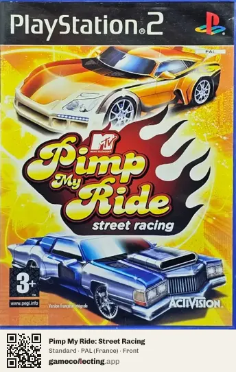 Pimp My Ride: Street Racing PlayStation 2, France box front
