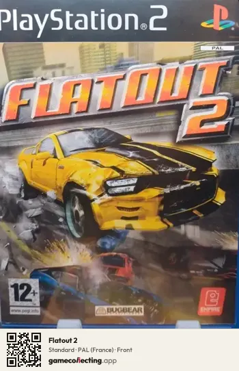 Flatout 2 PlayStation 2, France box front