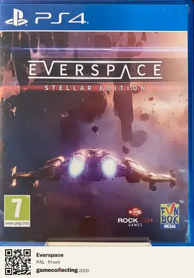Everspace PlayStation 4, PAL box front
